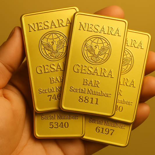 NESARA GESARA PREMIUM EDITION GOLD BAR